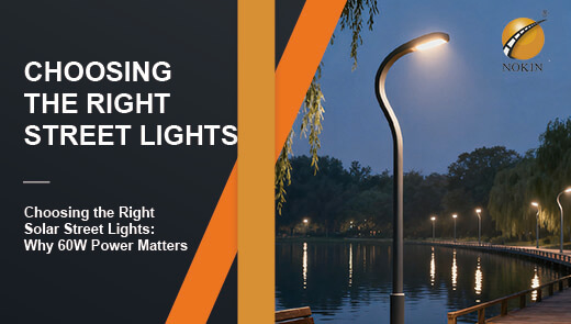 60w solar street lights